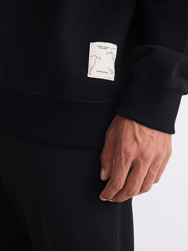 Moudda LC Waikiki - Sweatshirt en jersey Homme Noir - Tunisie 3