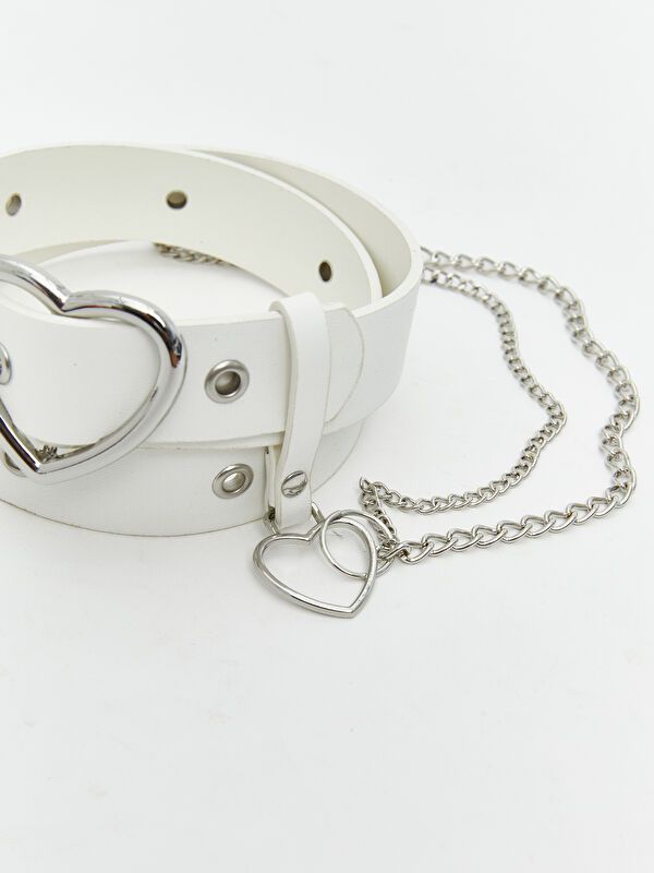 Moudda LC Waikiki - Ceintures et bretelles Fille Blanc - Tunisie 4