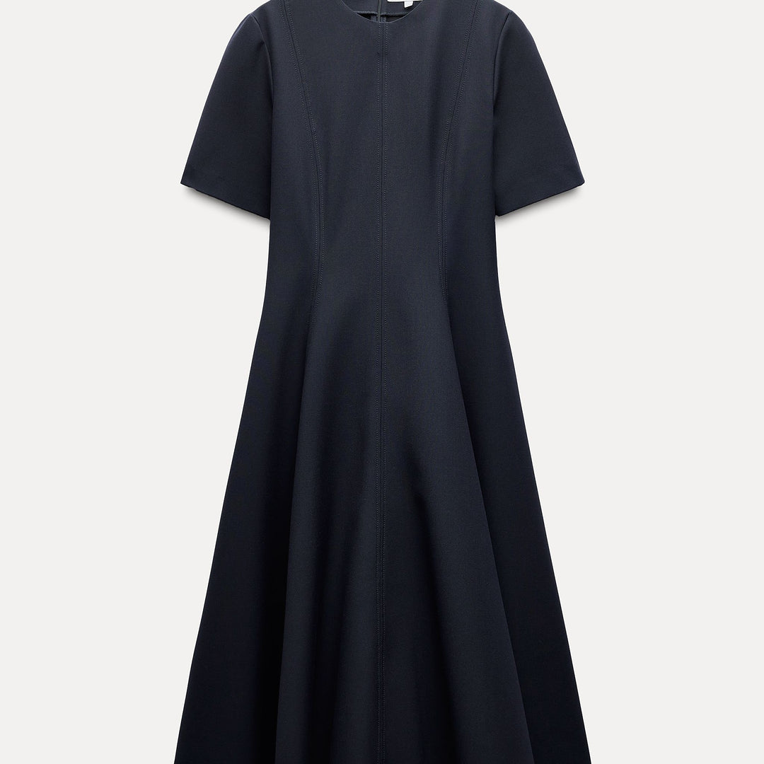 Moudda ZARA - Robe godets marine évasée - Tunisie 1
