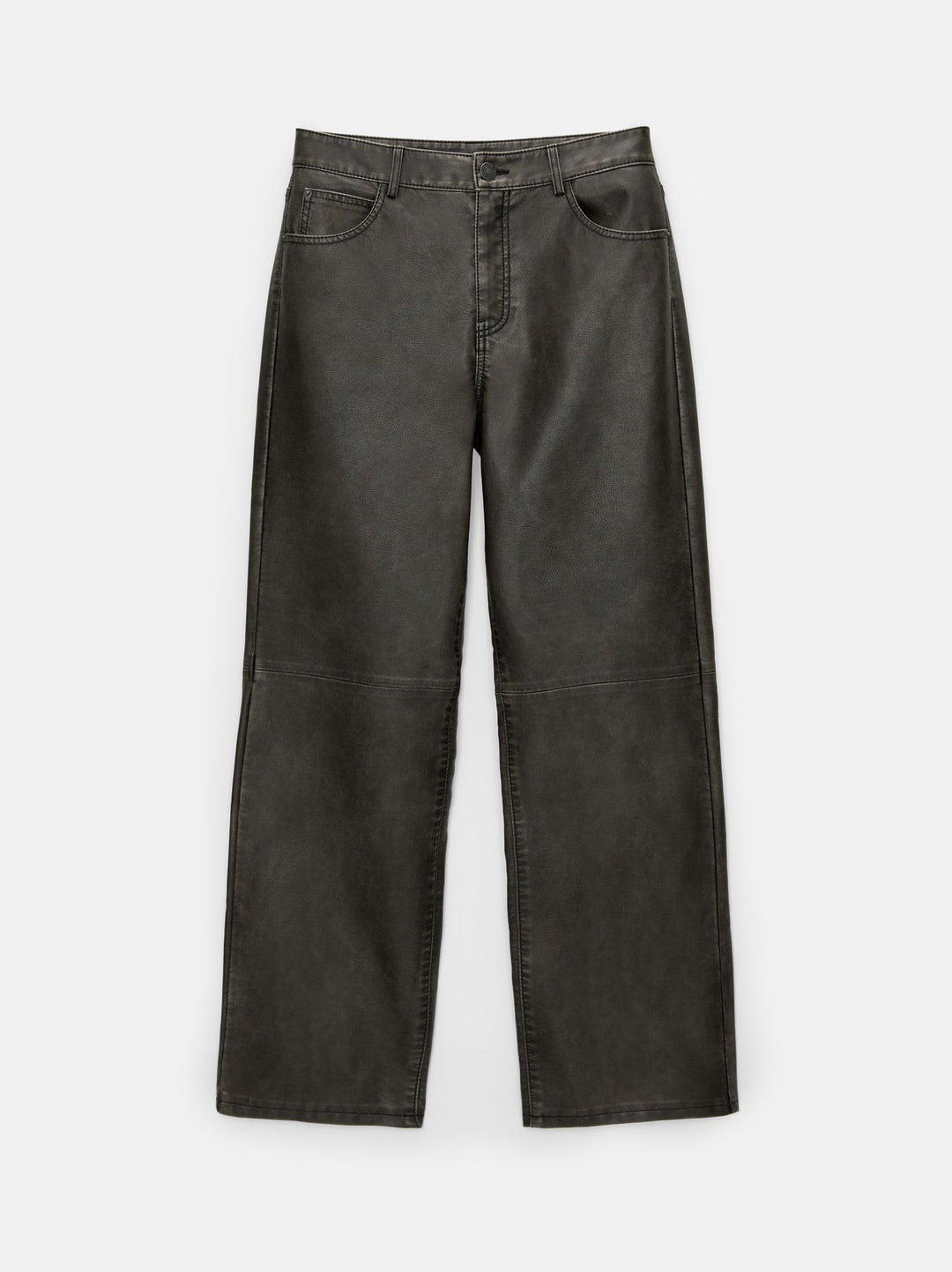 Moudda PULL & BEAR - Pantalon Droit PU Lavé - Tunisie 3
