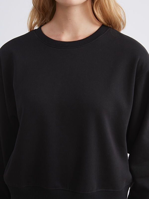 Moudda LC Waikiki - Sweatshirt en jersey Femme Noir - Tunisie 3