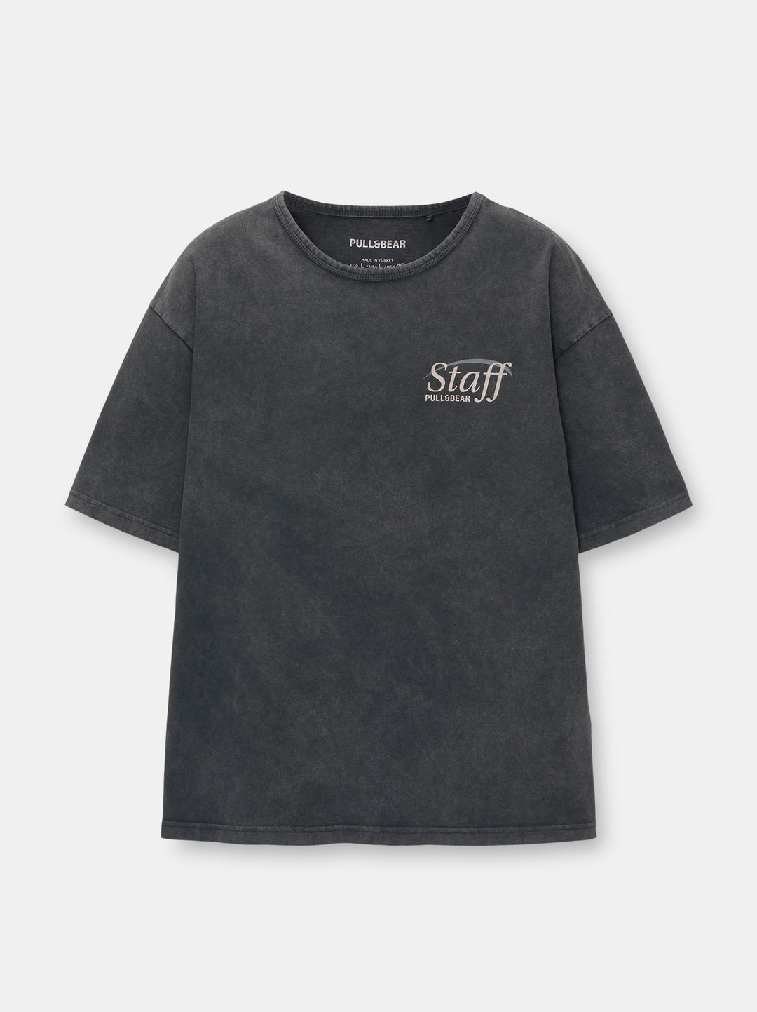 Moudda PULL & BEAR - T-Shirt Demi-Manches Uniforme Staff V24 - Tunisie 4