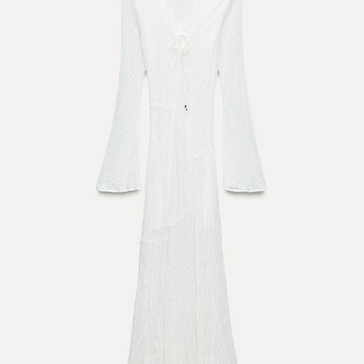 Moudda ZARA - Robe mi-longue en dentelle - Tunisie 2