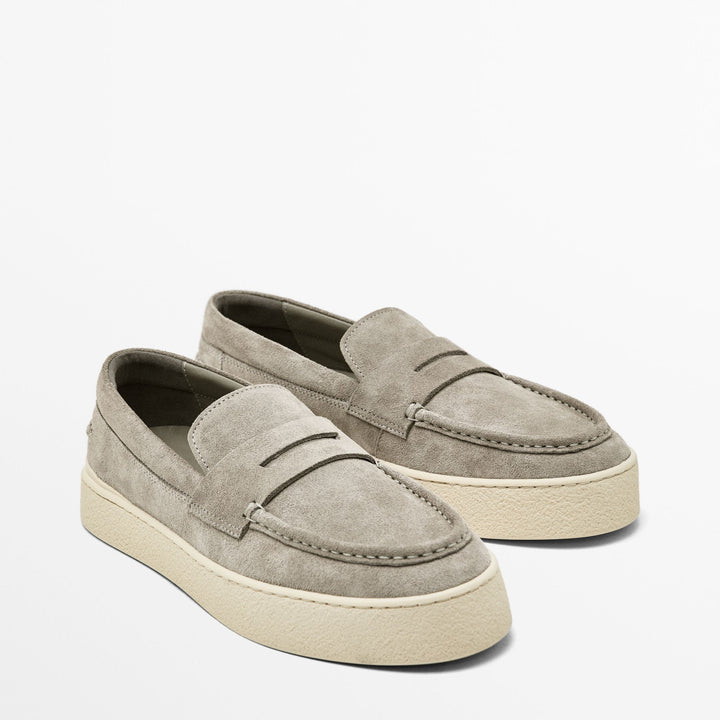 Moudda Massimo Dutti - Mocassin doux masque daim - Tunisie 3