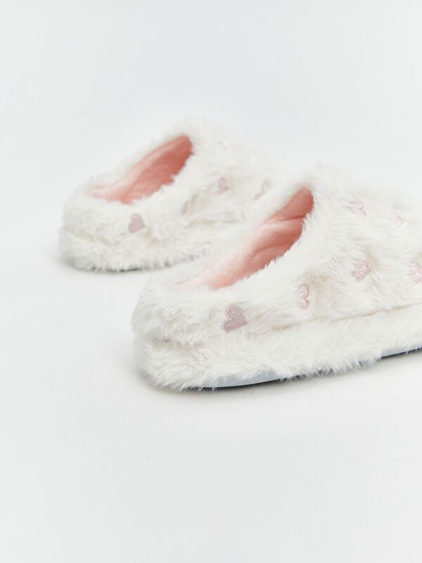 Moudda LC Waikiki - Pantoufles maison Fille Ecru - Tunisie 5