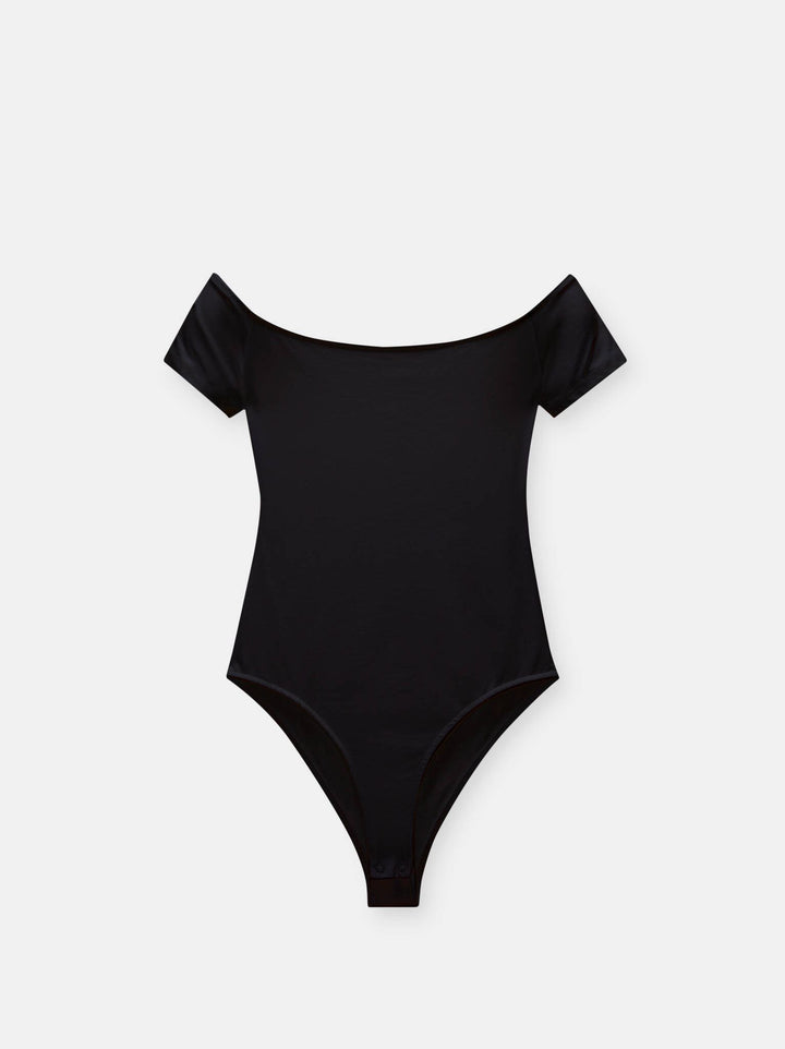 Moudda PULL & BEAR - Body Polyamide Off Shoulder Demi-Manches - Tunisie 5