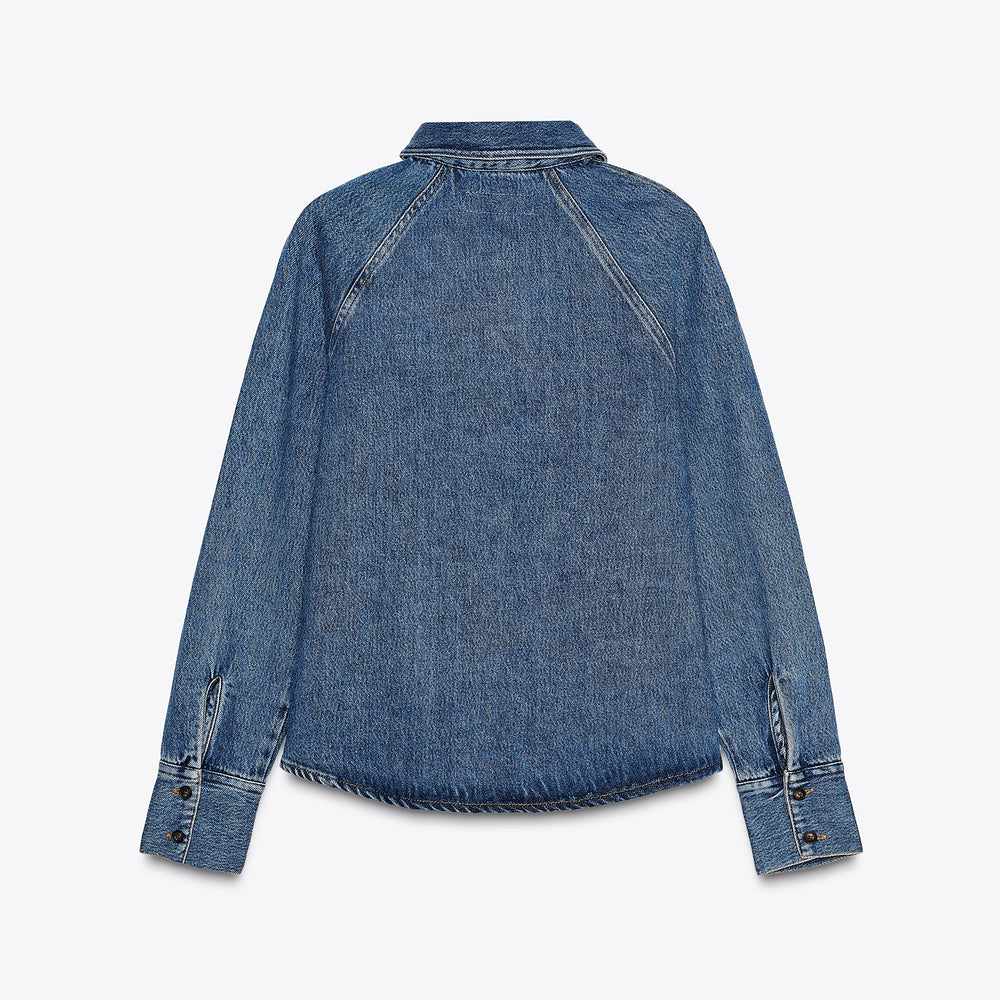 Moudda ZARA - Chemise Denim - Poche - Tunisie 2