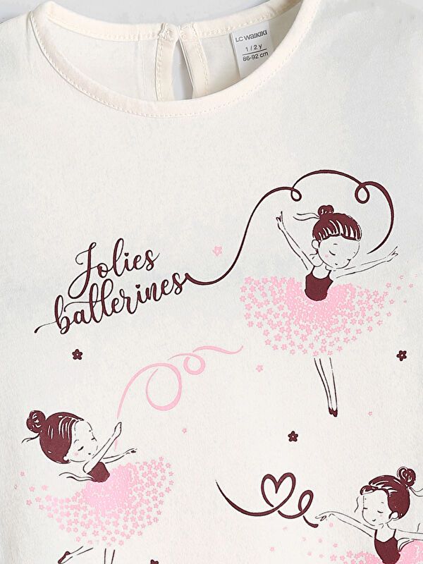 Moudda LC Waikiki - Pack body jersey manches longues Fille Bordeaux légers - Tunisie 5