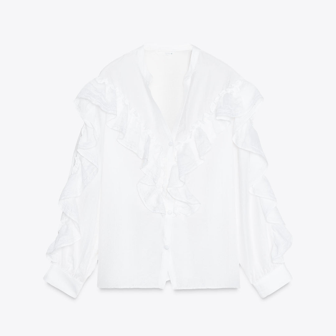 Moudda ZARA - Blouse Volants - Entredos - Tunisie 1