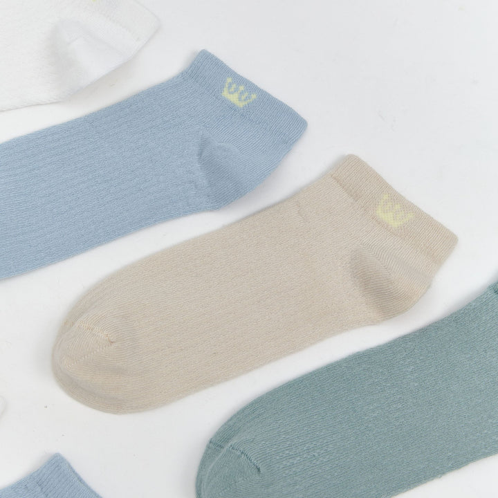 Moudda LC Waikiki - Chaussettes pour sneakers Garçon Fil mélangé teint - Tunisie 2