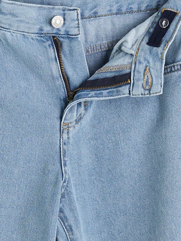 Moudda LC Waikiki - Pantalon tissé en denim Garçon Canne indigo clair - Tunisie 3