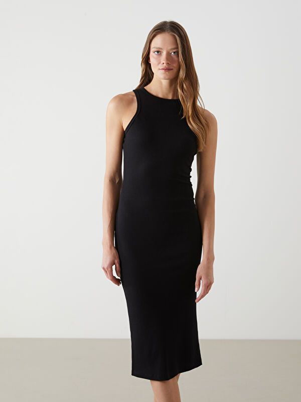 Moudda LC Waikiki - Robe manches courtes en jersey pour Femme - Tunisie 2