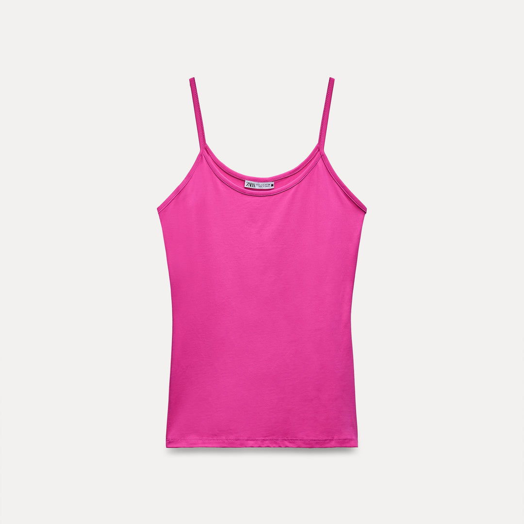 Moudda ZARA - T-shirt polyamide bretelles fines - Tunisie 2