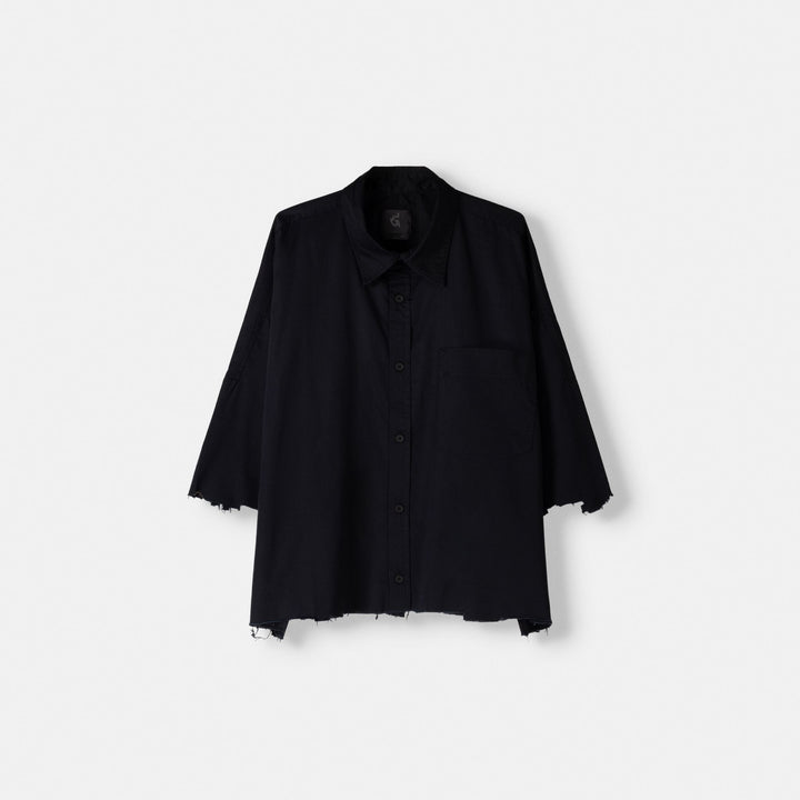 Moudda BERSHKA - Chemise boxy découpée laser - Tunisie 1