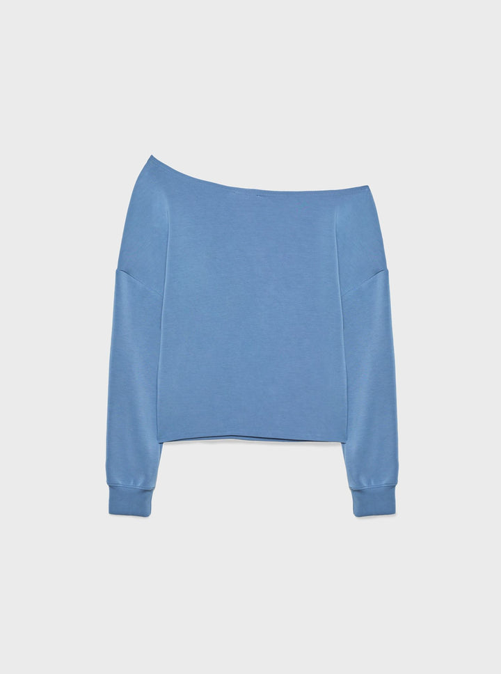 Moudda STRADIVARIUS - Sweat Sport Off Shoulder Toucher Doux - Tunisie 1