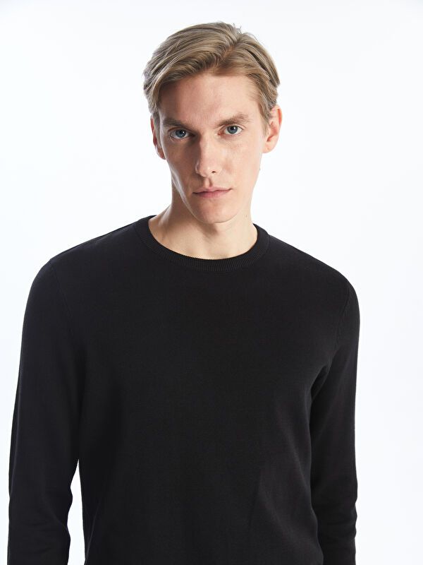 Moudda LC Waikiki - Pull en tricot Homme Noir - Tunisie 3
