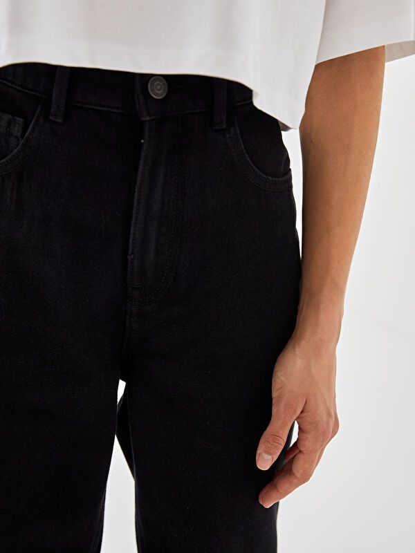 Moudda LC Waikiki - Pantalon jean tissé basique Femme Rodéo noir+m - Tunisie 3