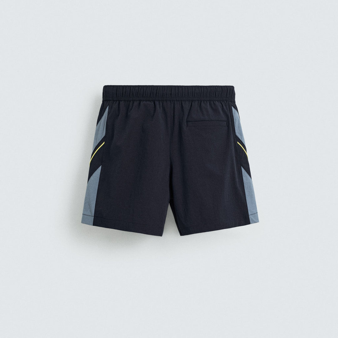 Moudda ZARA - Maillot de Bain - Bandes Latérales Contrastées (Marine) - Tunisie 2