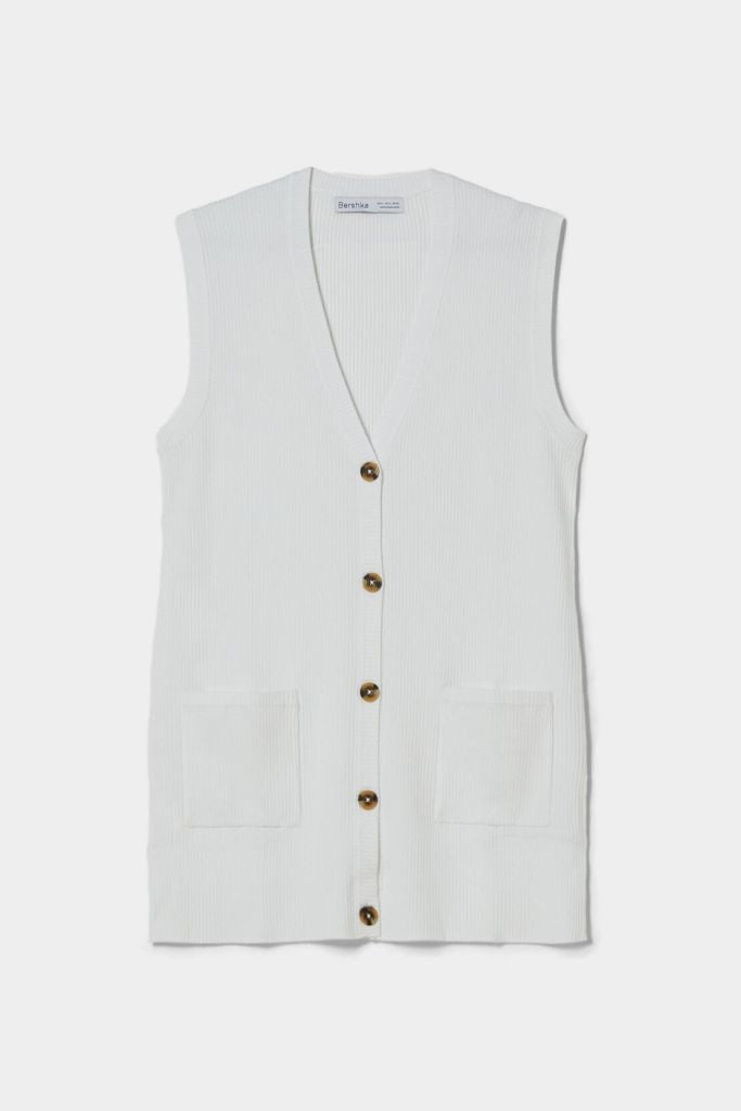 Moudda BERSHKA - Gilet / Cardigan - 3