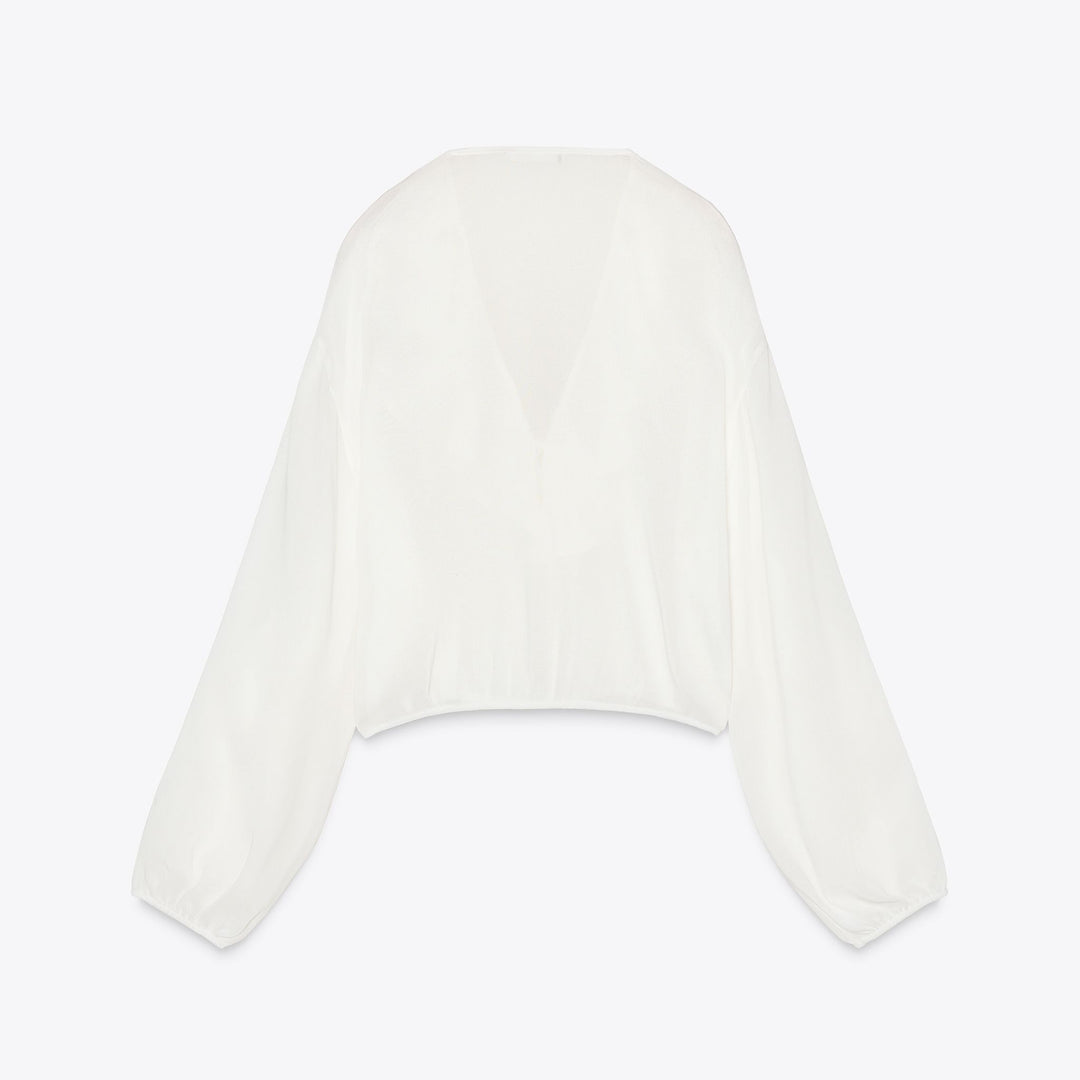 Moudda ZARA - Blouse Fluide - Volants - Tunisie 2