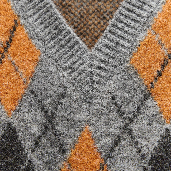 Moudda ZARA - Gilet jacquard losanges - Tunisie 3