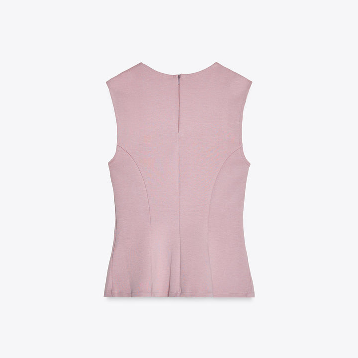 Moudda ZARA - Top - Col Rond, Coupe & Peplum - Tunisie 2