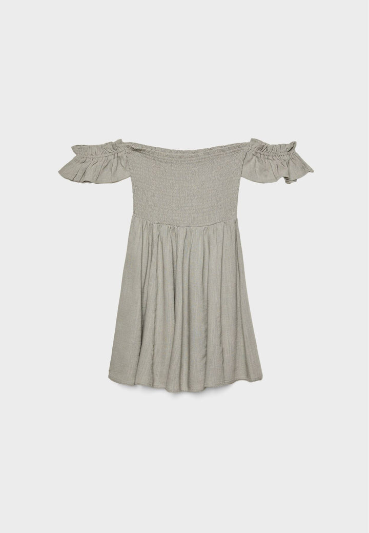 Moudda STRADIVARIUS - Robe Bardot Courte Élastiquée - Tunisie 2