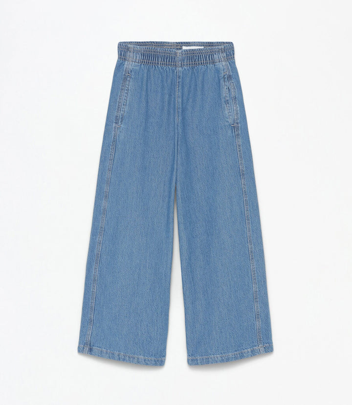 Moudda Lefties - Pantalon Wide Leg Denim Léger - Fille D4 - Tunisie 2
