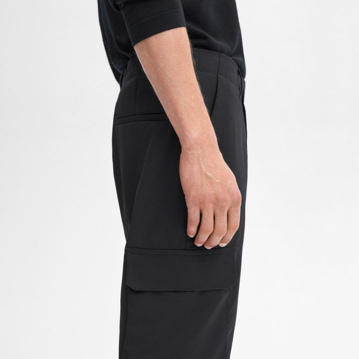 Moudda Massimo Dutti - Pantalon smart cargo laine - Tunisie 3