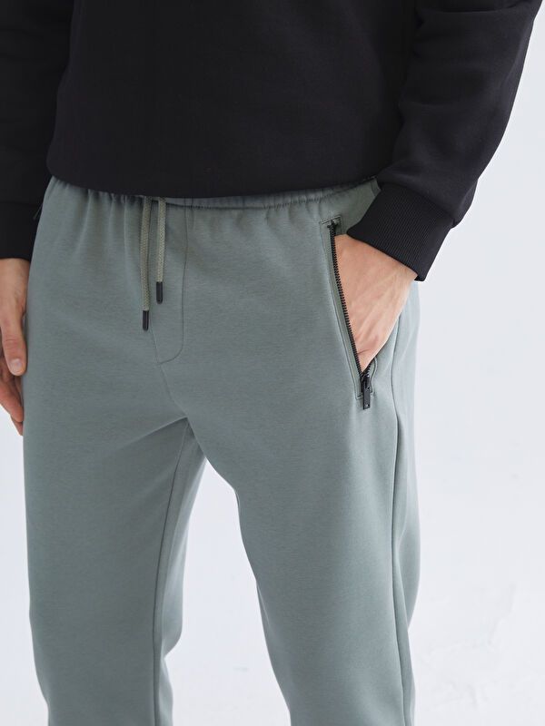 Moudda LC Waikiki - Pantalon en jersey Homme Vert terne - Tunisie 3