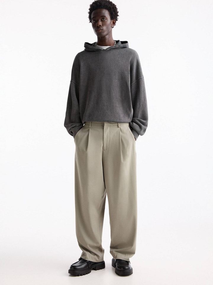 Moudda PULL & BEAR - Pantalon Taylor Wide Dart - Tunisie 5