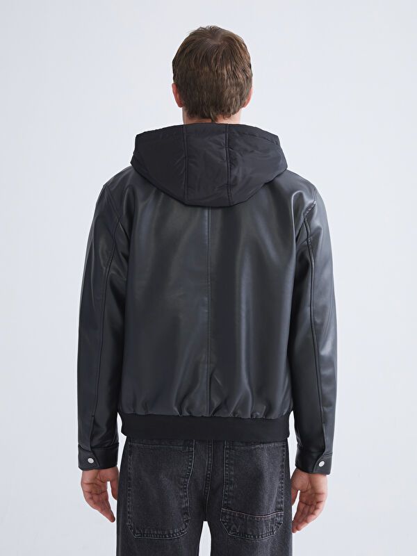 Moudda LC Waikiki - Manteau léger en similicuir pour Homme - Tunisie 5