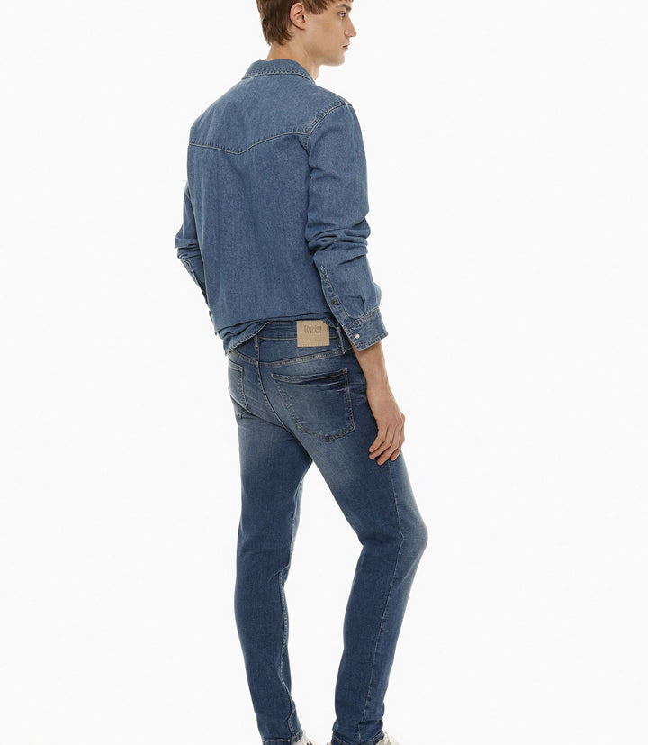 Moudda Lefties - Pantalon Denim Skinny Premium - Tunisie 3