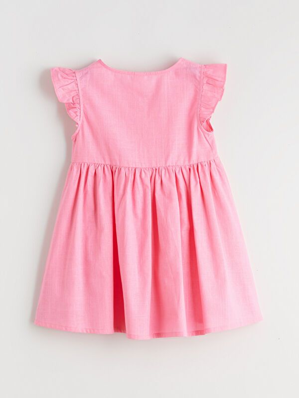 Moudda LC Waikiki - Robe manches courtes en tissu pour Fille - Tunisie 3