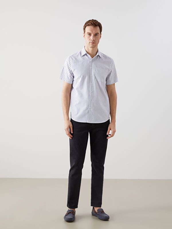 Moudda LC Waikiki - Chemise manches courtes en tissu pour Homme - Tunisie 2