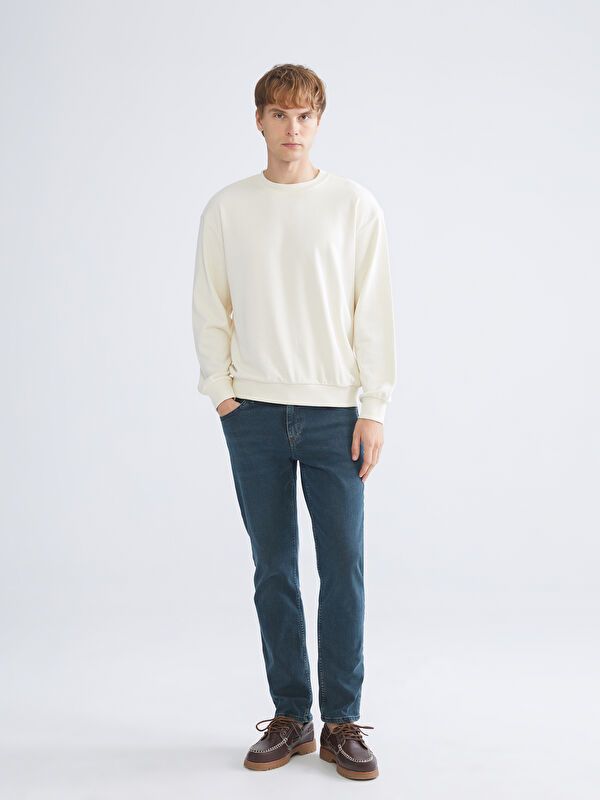 Moudda LC Waikiki - Sweatshirt en jersey Homme Beige pâle - Tunisie 2