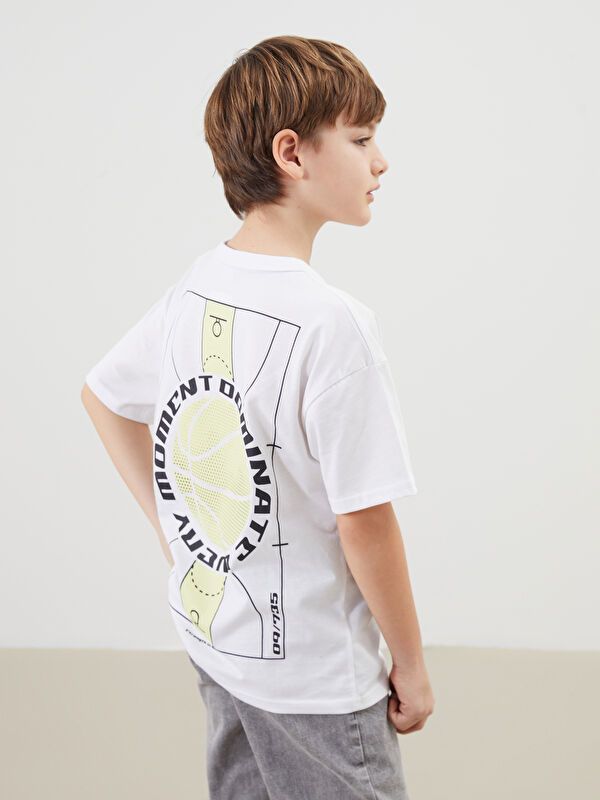 Moudda LC Waikiki - T-shirt manches courtes en jersey pour Garçon - Tunisie 4