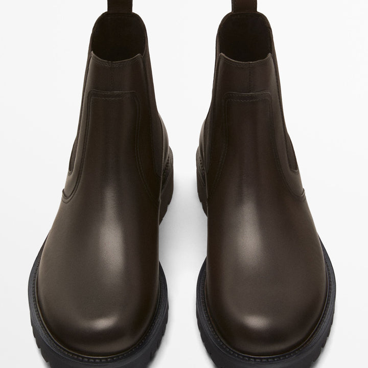 Moudda Massimo Dutti - Bottine élastiquée nappa - Tunisie 5