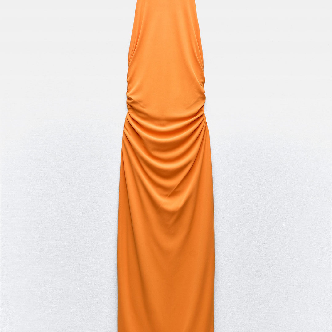 Moudda ZARA - Robe mi-longue maille col licou dos nu - Tunisie 1