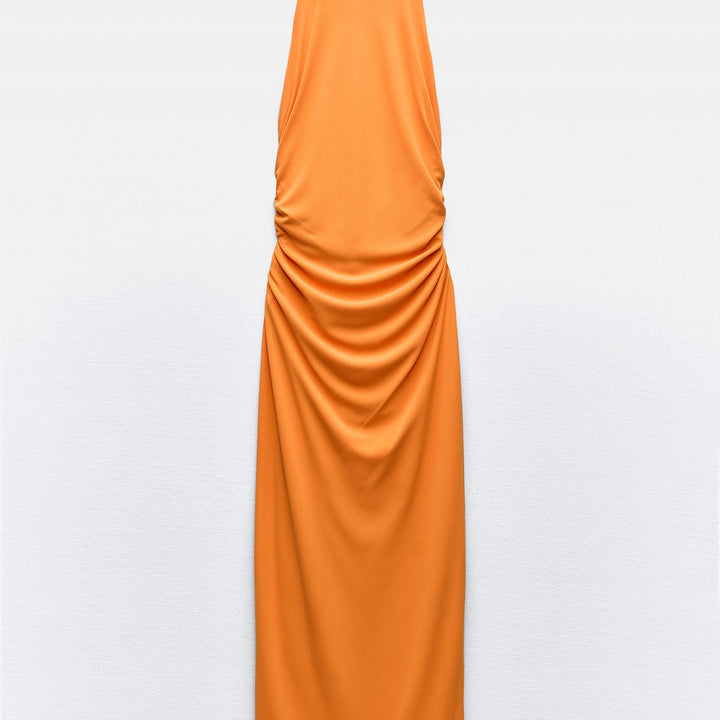 Moudda ZARA - Robe mi-longue maille col licou dos nu - Tunisie 1