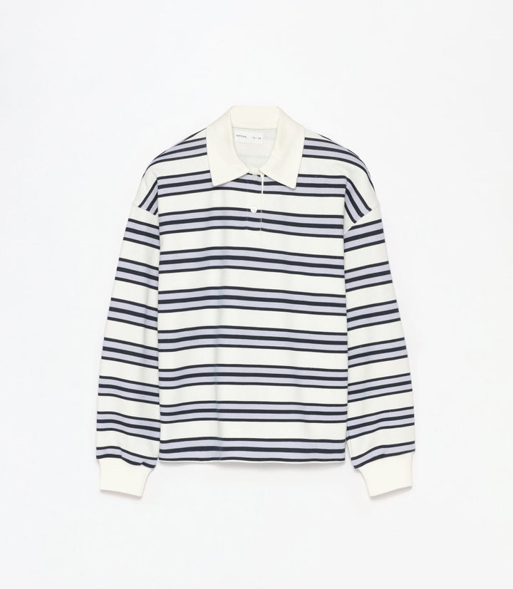 Moudda Lefties - Sweat Polo Terry - Rayures AOP - Tunisie 1