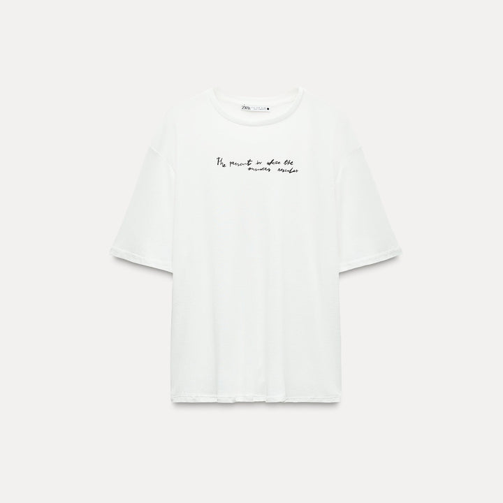 Moudda ZARA - T-shirt imprimé devant - Tunisie 2