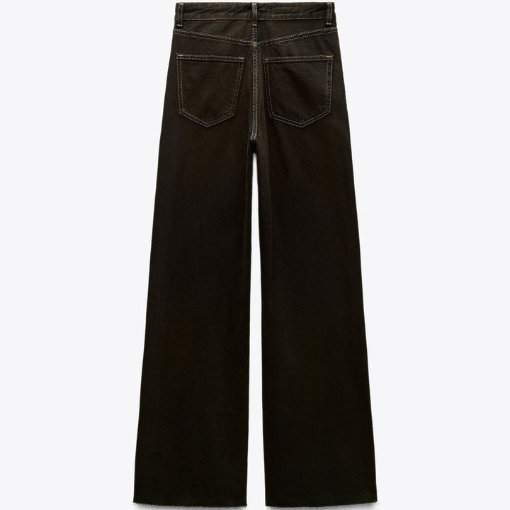 Moudda ZARA - Pantalon Wide Leg - Taille Haute - Tunisie 2