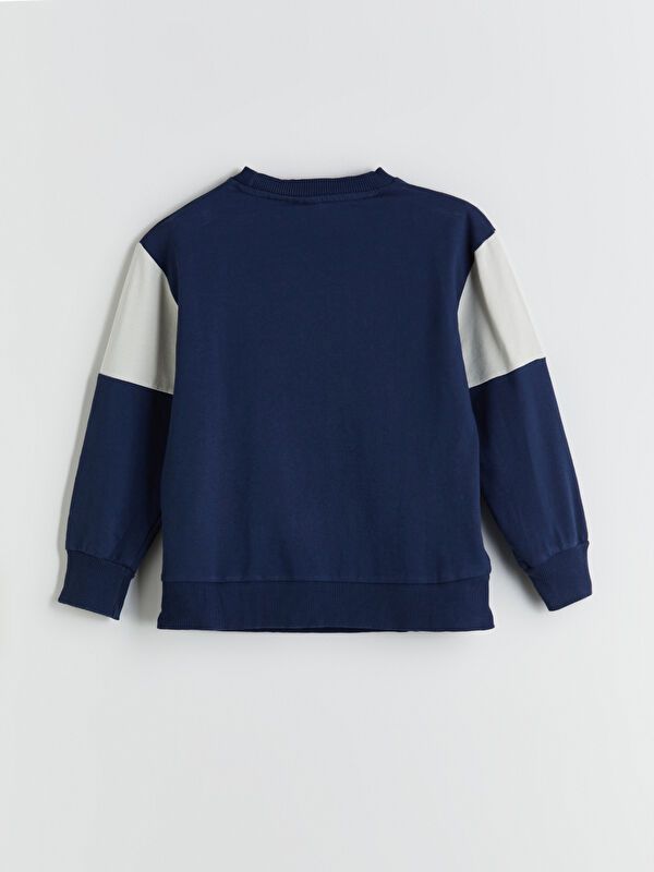 Moudda LC Waikiki - Sweatshirt en jersey sous licence Garçon Bleu marine - Tunisie 3