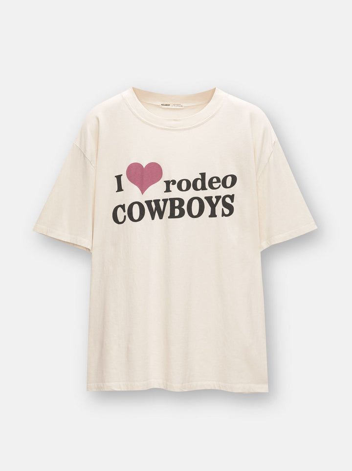 Moudda PULL & BEAR - Body Graphique I Love Cowboys - Tunisie 3
