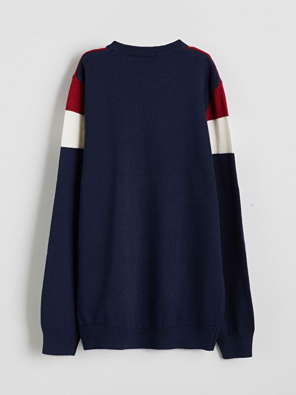 Moudda LC Waikiki - Pull en tricot Garçon Bleu foncé - Tunisie 3