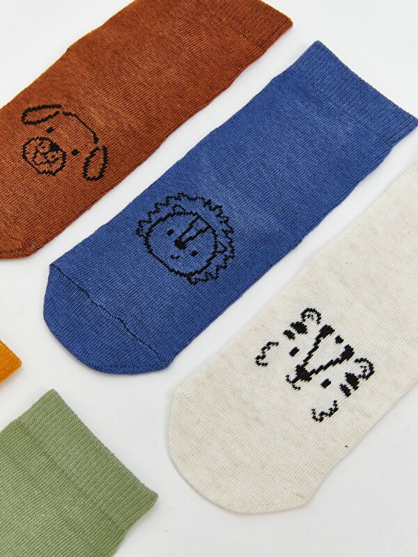 Moudda LC Waikiki - Chaussettes courtes Garçon Vert terne - Tunisie 2