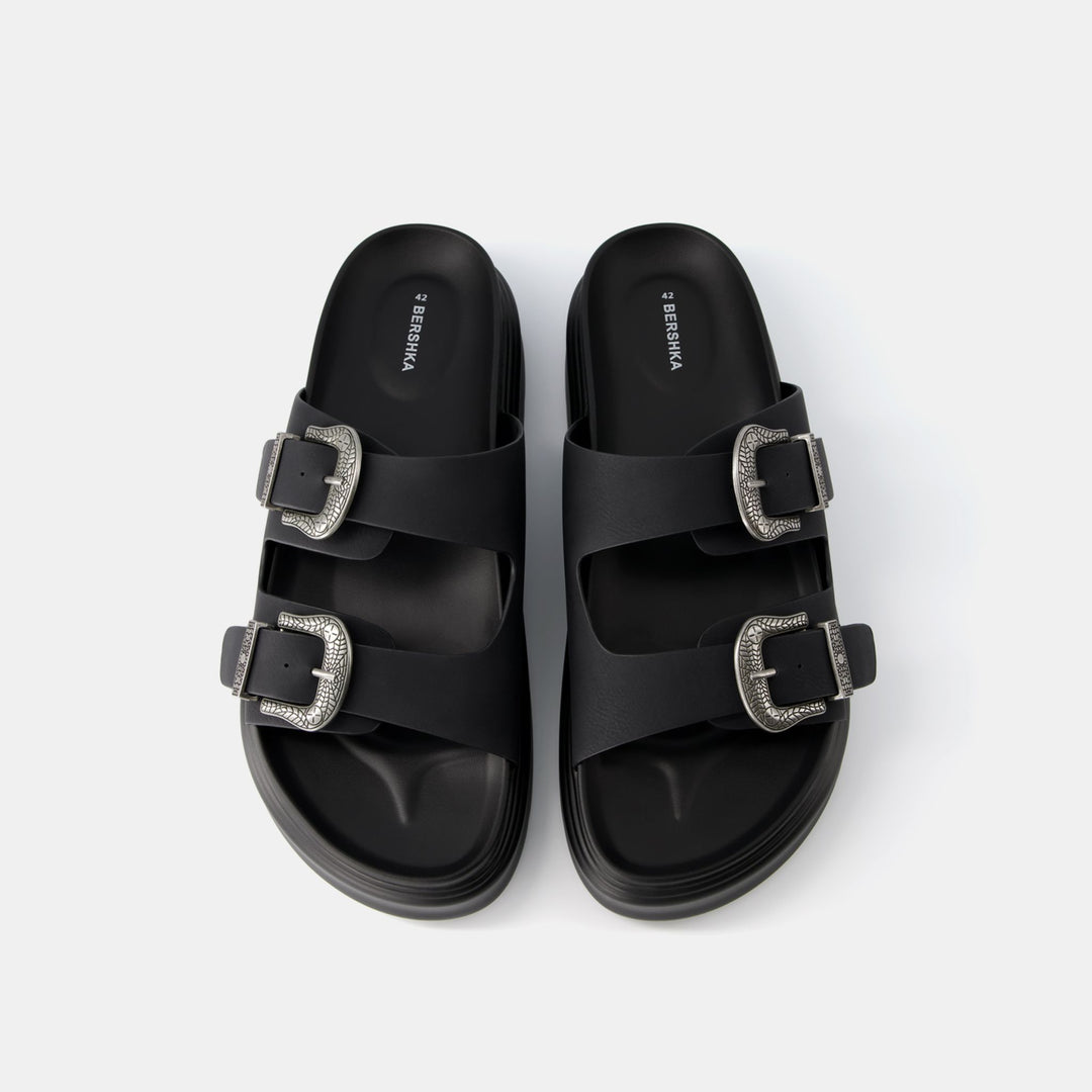 Moudda BERSHKA - Sandales chunky à boucles - Tunisie 1