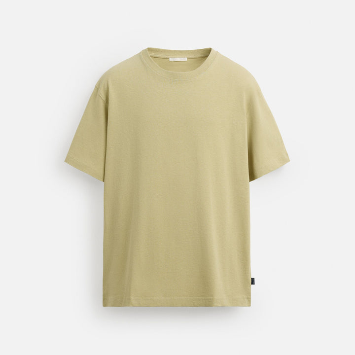 Moudda ZARA - T-Shirt - Coton/Chanvre & Détail Étiquette - Tunisie 1