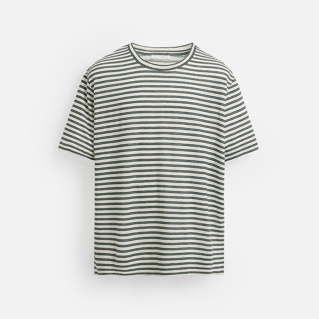 Moudda ZARA - T-Shirt - Lin/Nylon & Rayures - Tunisie 1